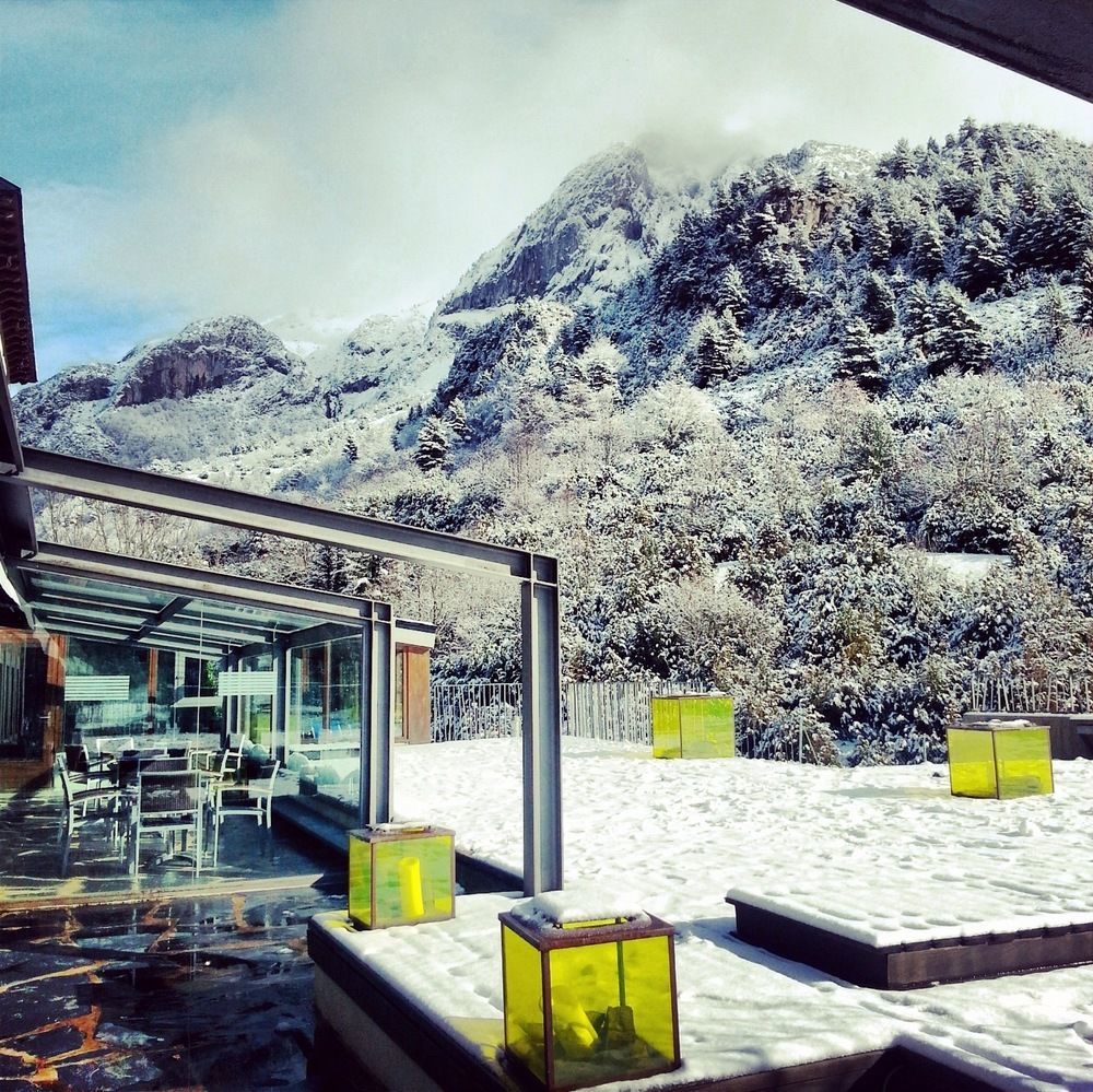 Hotel Santa Cristina Petit Spa Canfranc Exterior foto