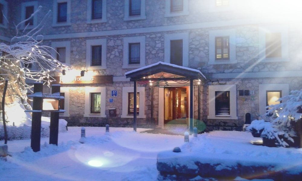 Hotel Santa Cristina Petit Spa Canfranc Exterior foto